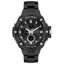 Relógio Mormaii Masculino Force Preto - MO8320AB/7P Relógio Mormaii Masculino Force Preto - MO8320AB/7P