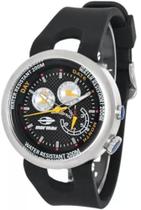 Relógio Mormaii Masculino Pro Prata Mergulho Prova dÁgua Original MO6P05/8P Relógio Mormaii Masculino Pro Prata Mergulho Prova dÁgua Original MO6P05/8P