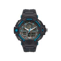 Relógio Mormaii Masculino Ref: Mo1102/8a Esportivo Anadigi Azul