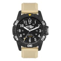 Relógio Mormaii Masculino Silicone Bege MOPC21JALMX/8X Relógio Mormaii Masculino Silicone Bege MOPC21JALMX/8X