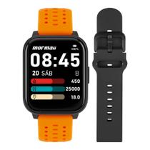 Relógio Mormaii Smartwatch Life Plus Laranja MOLIFE2AA/8P