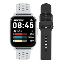 Relógio Mormaii Smartwatch Life Plus Prata MOLIFE2AB/8K