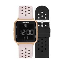Relógio Mormaii Troca de Pulseira Rose Unissex MO6600AJ/T