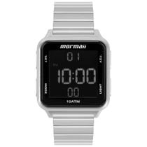 Relógio Mormaii Unissex Digi Prata MO6600AKK/7P Relógio Mormaii Unissex Digi Prata MO6600AKK/7P