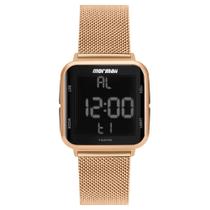 Relógio Mormaii Unissex Digi Rosé MO6600AF/8J Relógio Mormaii Unissex Digi Rosé MO6600AF/8J