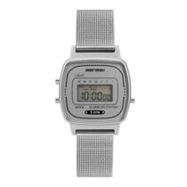 Relógio Mormaii Vintage Prata Feminino MO13722A/7K Relógio Mormaii Vintage Prata Feminino MO13722A/7K