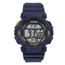 Relógio MORMAII WAVE masculino digital azul MO230200A/8A Relógio MORMAII WAVE masculino digital azul MO230200A/8A