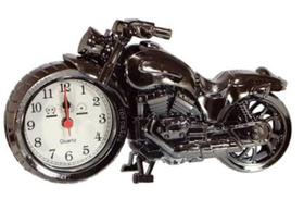 Relógio Moto De Mesa Despertador Decoração Em Forma De Moto - Garota Bonita