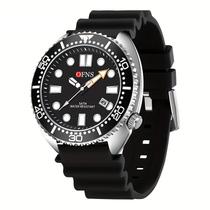 Relógio, Movimento Quartz, Display Redondo, Caixa de Liga de Zinco