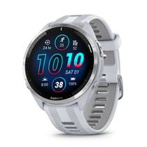 Relógio Multiesporte Garmin Forerunner 965 Branco Silicone 5 Atm Com Musica