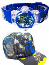 Relogio musical digital com led mais bone do Batman , para a alegria do seu filho