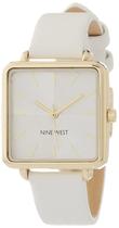 Relógio Nine West Feminino com Pulseira em Prata e Cristal Mineral