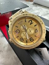 Relógio Nixon 51-30 Chrono Analógico Dourado 51mm