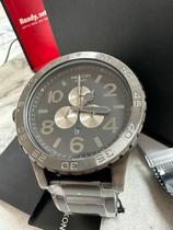 Relógio Nixon 51-30 Chrono Analógico Prata Preto ii 51mm