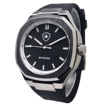 Relógio Oficial Botafogo Pulseira Preta BOT-009-1 Relógio Oficial Botafogo Pulseira Preta BOT-009-1