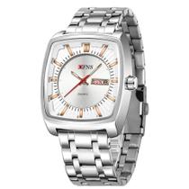 Relógio Ofns 1598 Masculino com Pulseira de Aço, à Prova d'Água -