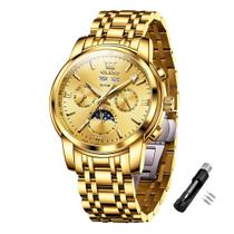 Relógio OLEVS Automatic Self-Winding Mechanical Moon Phase