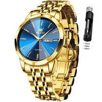 Relógio OLEVS Men Easy Read Business Dress Analog Quartz