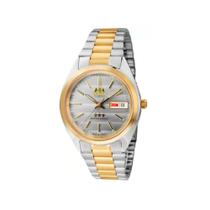 Relógio Oremte Duplo Calendario Misto Prova D Agua Masculino Fundo Branco