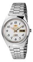 Relógio Orient 469wb1af B2sx Aço Inox Branco Automático
