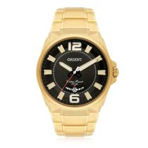 Relógio Orient Aço Masculino Dourado Mgss1157 P2Kx