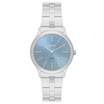 Relogio orient analogico azul metal prata fbss0143 a1sx cor:prata