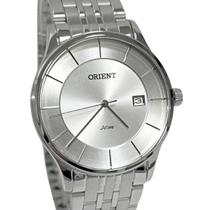 Relógio Orient Analógico Masculino Slim Prateado MBSS1293 S1SX Relógio Orient Analógico Masculino Slim Prateado MBSS1293 S1SX