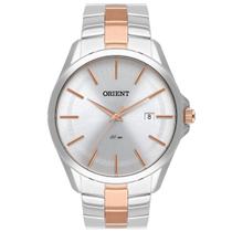Relogio orient analogico prata aço misto mtss1116 s1sr cor:misto Relogio orient analogico prata aço misto mtss1116 s1sr cor:misto