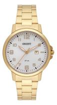 Relogio orient analogico prata metal dourado fgss1194 s2kx