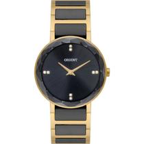 Relogio orient analogico preto ceramica preto ftss0136 p1kp cor:preto