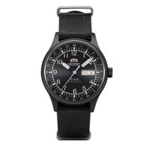 Relógio Orient Automático 3 Estrelas Preto Nylon Exclusivo