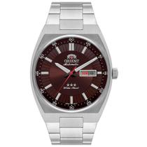 Relógio Orient Automático 469SS087F N1SX Pulseira de Aço prata