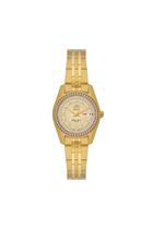 Relogio orient automatico champanhe metal dourado nh6gg006 c1kx