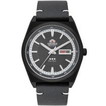 Relógio Orient Automático F49PC003 G1PX Pulseira Couro Preto