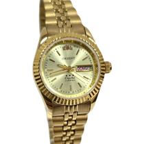 Relógio Orient Automático Feminino Dourado 559EB1NH C1KX Relógio Orient Automático Feminino Dourado 559EB1NH C1KX