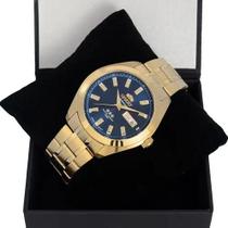 Relógio Orient Automático Masculino - 469GP075F D1KX Mostrador Azul