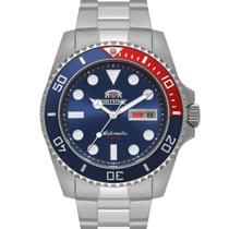 Relogio Orient Automatico Masculino azul e vermelho pepsi F49SS026NH D1SX