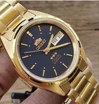 Relógio Orient Automático Masculino Dourado