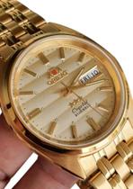 Relógio Orient Automático Masculino Dourado