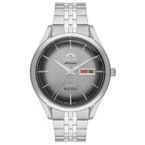 Relógio Orient Automático Masculino F49SS008 G1SX Pulseira de Aço prata