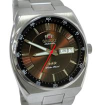 Relógio Orient Automático Masculino Prateado 469SS087NH N1SX Relógio Orient Automático Masculino Prateado 469SS087NH N1SX