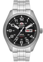 Relógio ORIENT Automático prata fosco F49SS020 P2SX