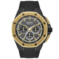Relógio ORIENT borracha dourado masculino MTSPC018 G1PX