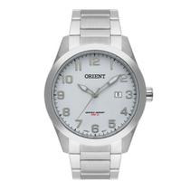 Relógio Orient branco C/ Numeros Masculino MBSS1360 B2SX Relógio Orient branco C/ Numeros Masculino MBSS1360 B2SX
