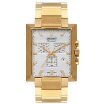 Relógio Orient Cronógrafo Dourado Masculino GGSSC002 S1KX