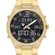 Relógio Orient Digiana Dourado Masculino MGSSA004PXKX