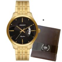 Relógio Orient Em Aço Masculino Mgss1257 G1kx Dourado Com Garantia