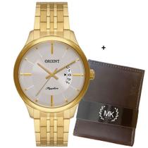 Relógio Orient Em Aço Masculino Mgss1257 S1kx Dourado Com Garantia