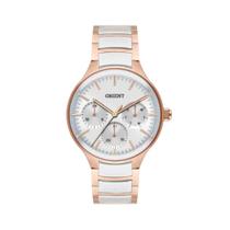 Relógio Orient Feminino Analógico Ceramic Branco MTSKM003