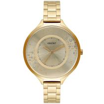 Relógio ORIENT feminino analógico dourado FGSS0168 C1KX